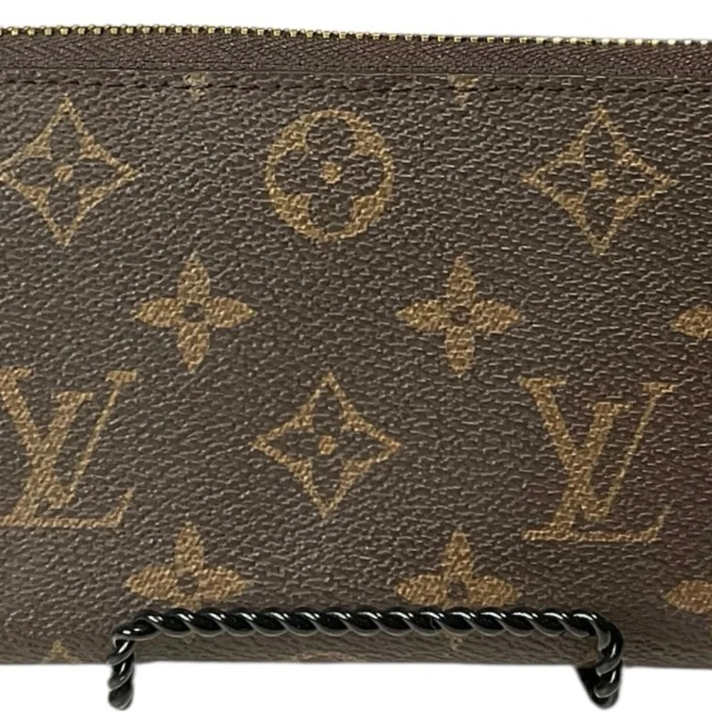 Louis Vuitton Brown Monogram Zip Wallet